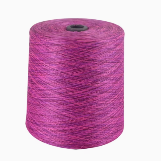 Polyester Space Dyed Filament Seamless Yarn