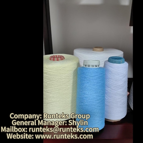 Colore del filato in fibra di poliestere in fiocco