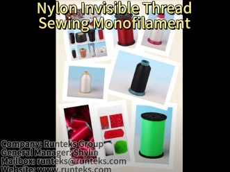 Conosci il monofilo invisibile in nylon per cucire?