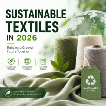Tessuti Sostenibili nel 2026: La Sostenibilità Sta Guidando l'Industria Tessile